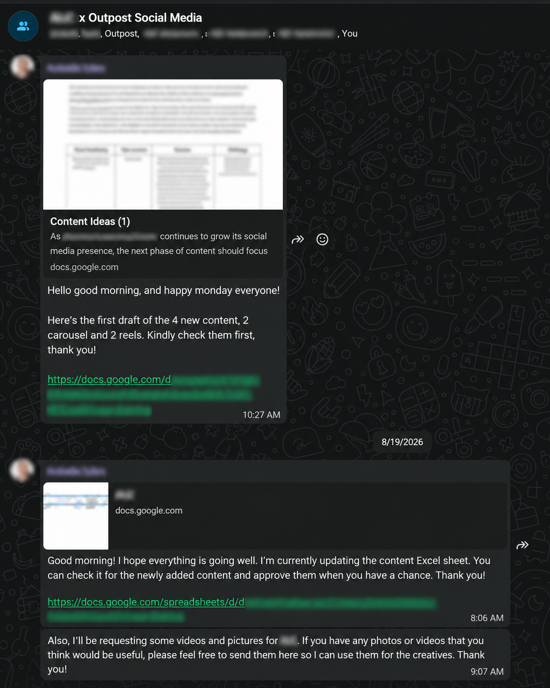 outpost social media management operations